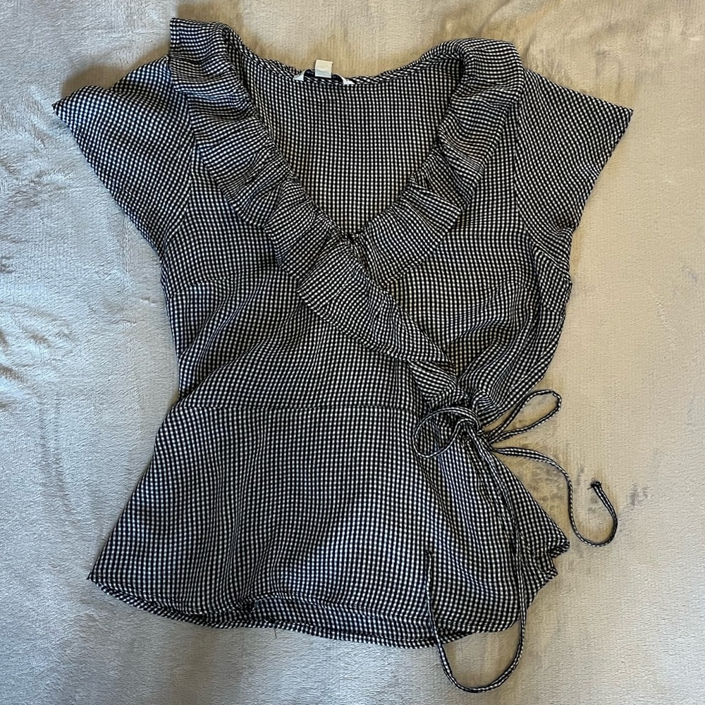 American Eagle Wrap Top